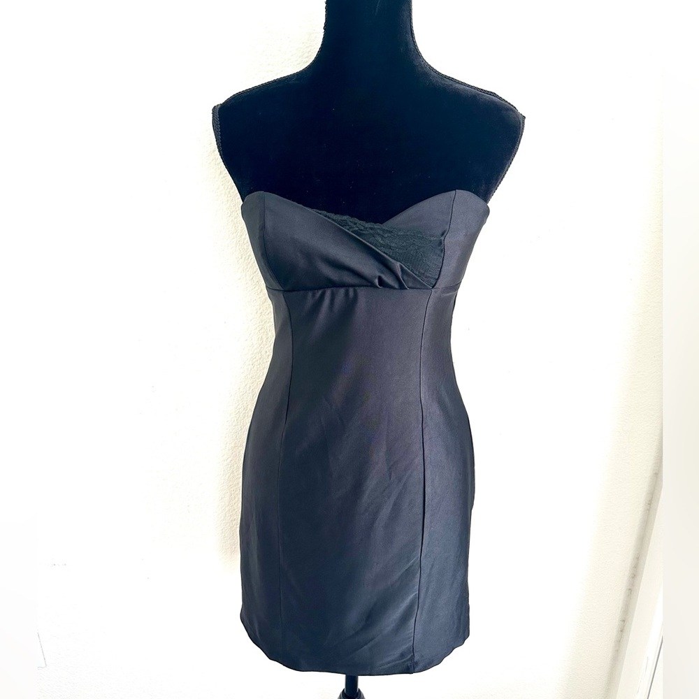 SATIN COCKTAIL DRESS - Picture 9 of 9